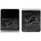 NFL Detroit Lions Black & White Galaxy Z Flip4 5G Skin